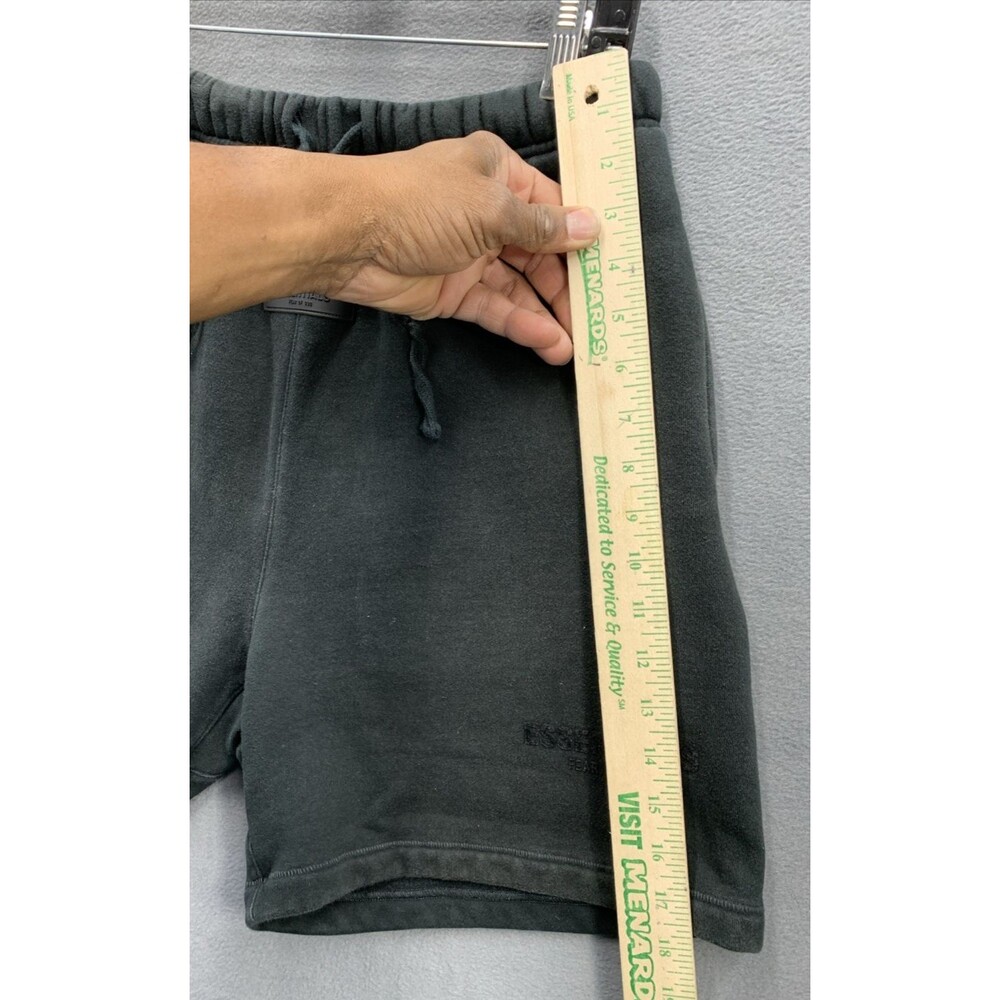 Fear Of God Athletic Shorts Men's Medium Black Drawstring Gym Running Workout - Picture 7 of 16